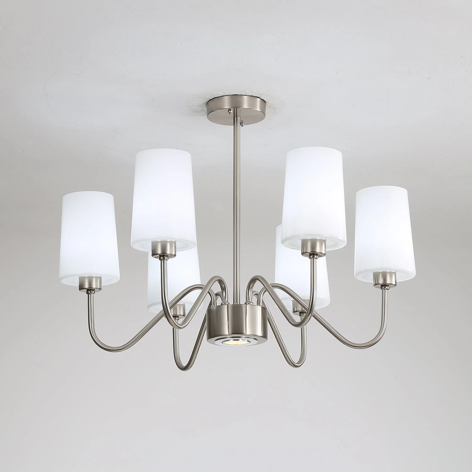 Armirila Traditional Elegance Vintage Fabric Chandelier - Image 4