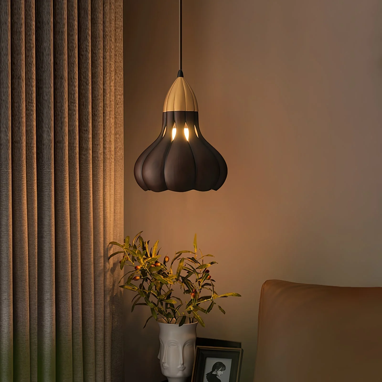 Arraeion Individual Creativity Wood Pendant Lamp - Image 14