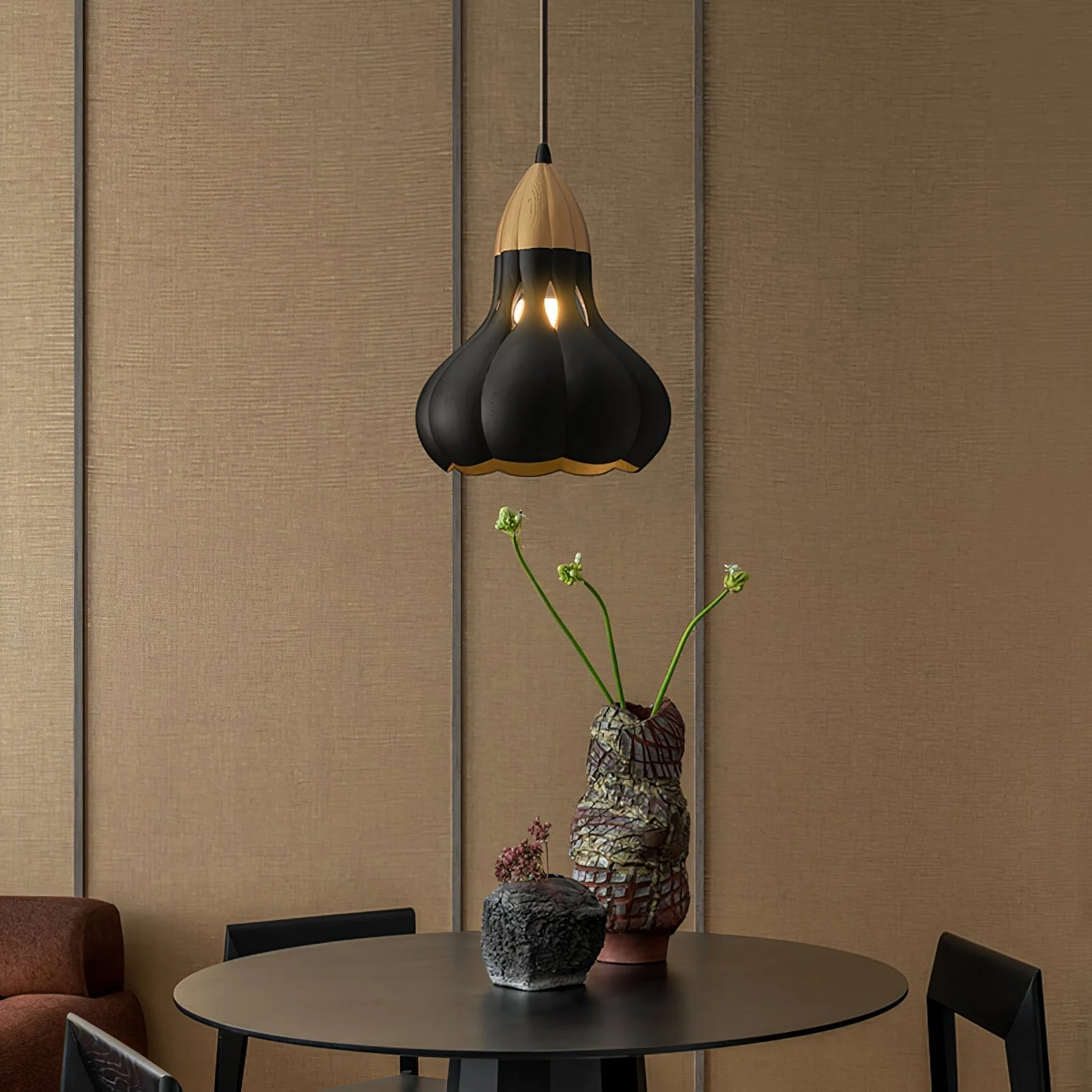 Arraeion Individual Creativity Wood Pendant Lamp - Image 15