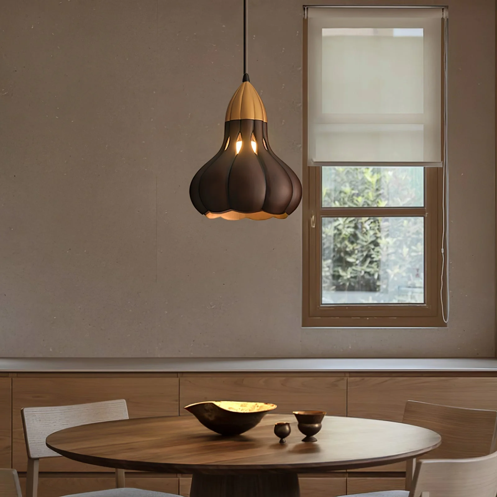 Arraeion Individual Creativity Wood Pendant Lamp - Image 16