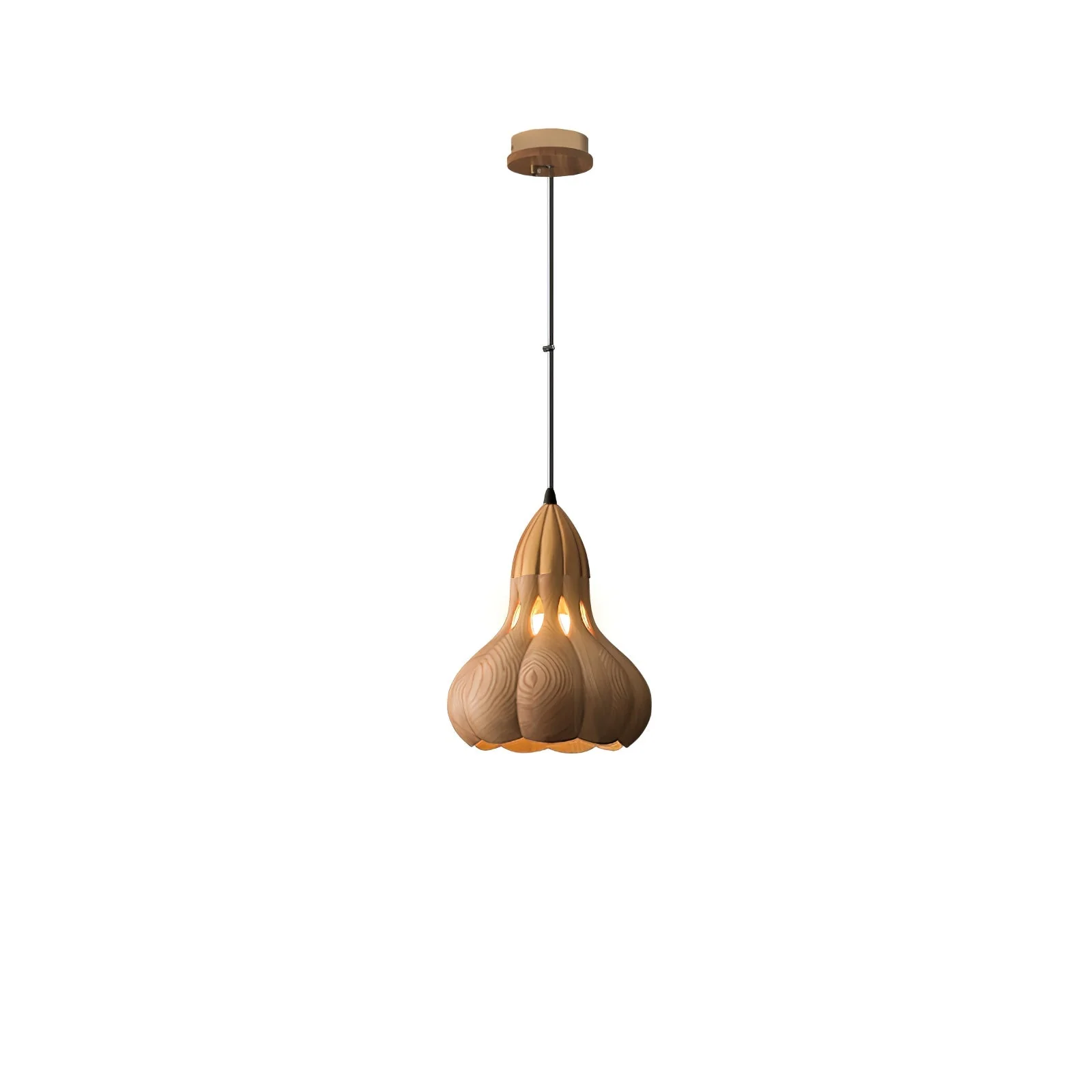 Arraeion Individual Creativity Wood Pendant Lamp - Image 25