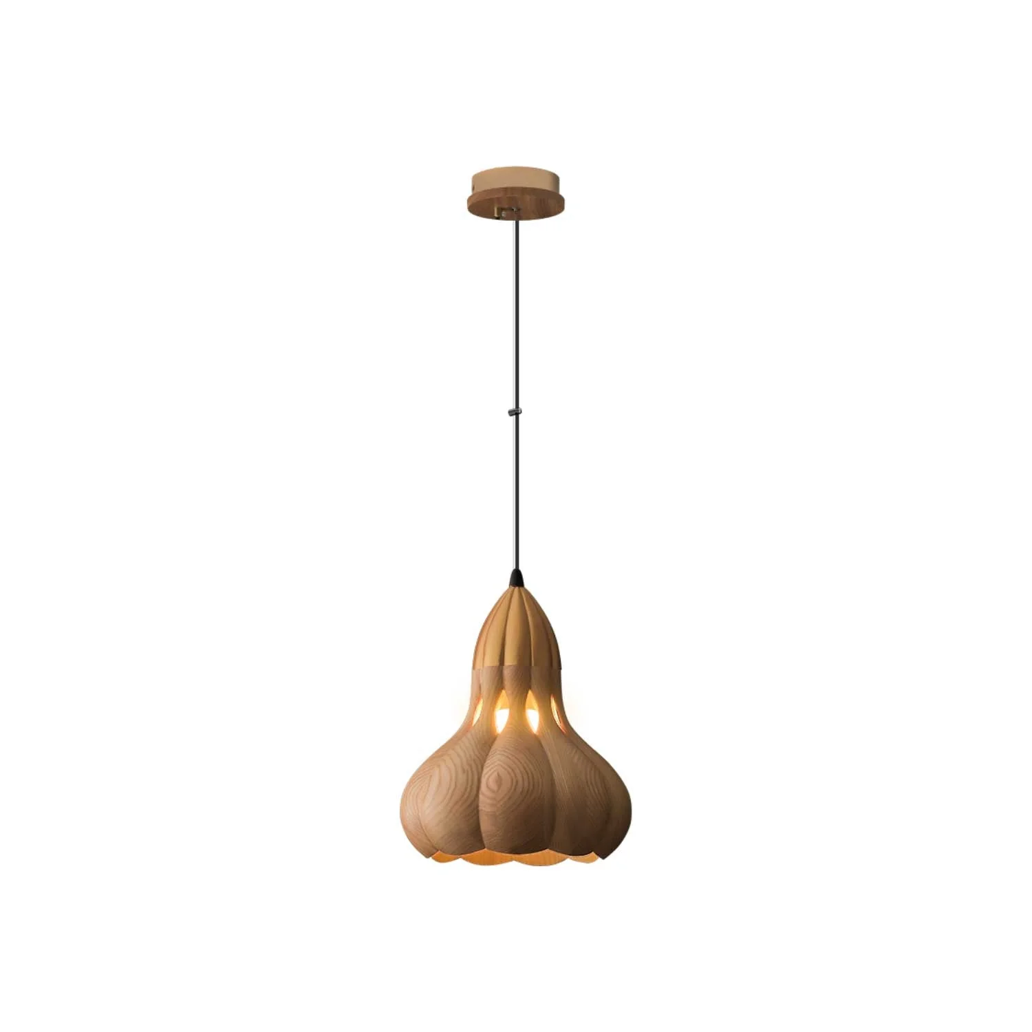 Arraeion Individual Creativity Wood Pendant Lamp - Image 5
