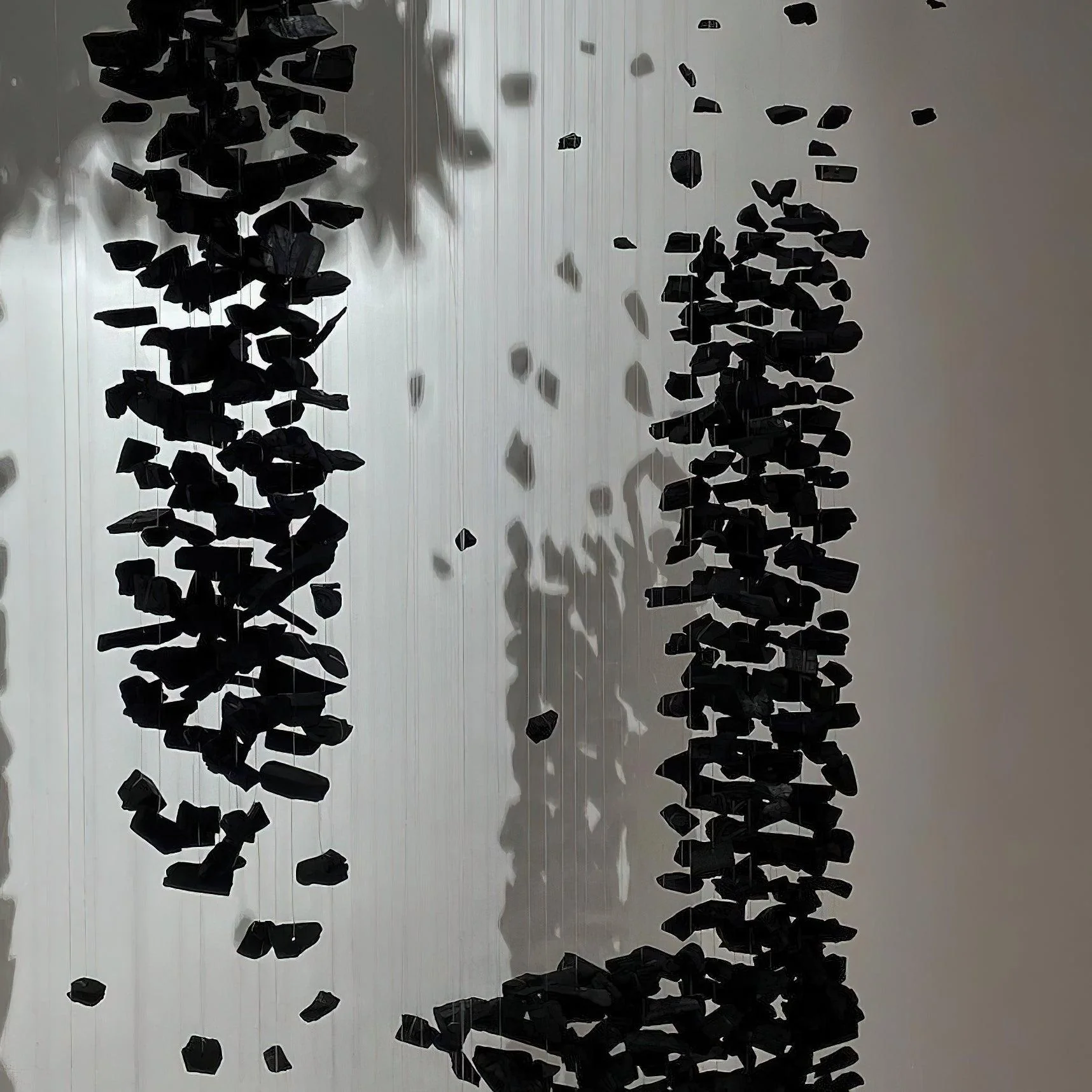 Arsilus Charcoal Stone Cascade Chandeliers  A - Image 7