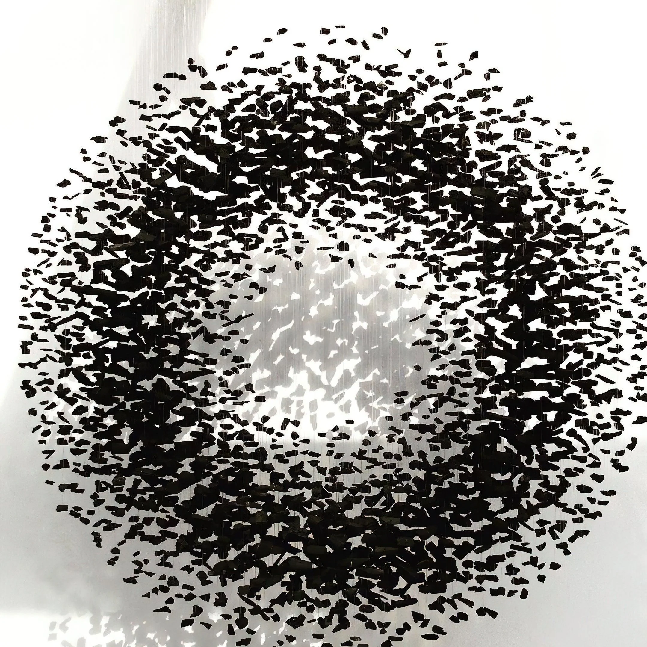 Arsilus Charcoal Stone Cascade Chandeliers O - Image 2