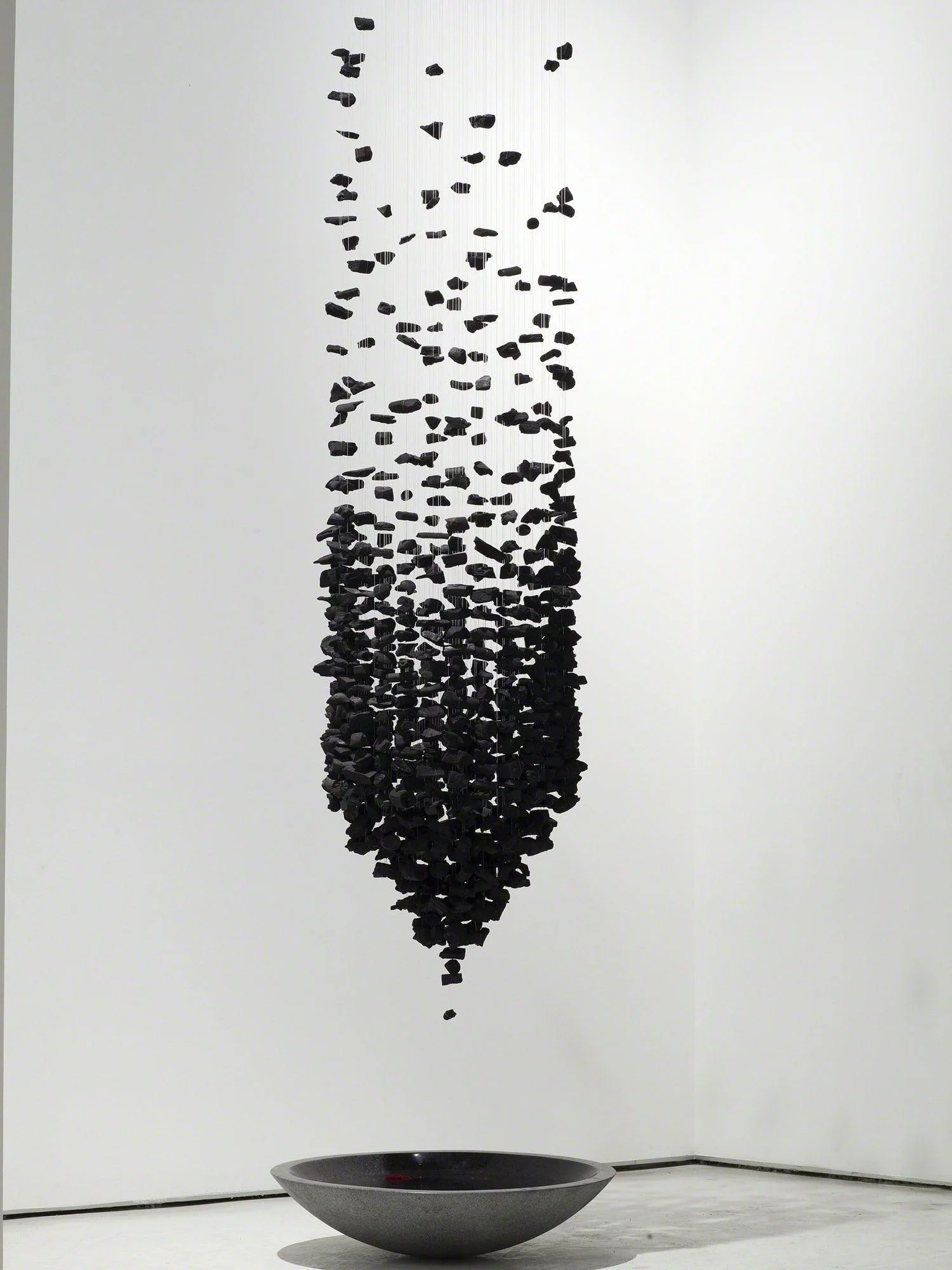 Arsilus Charcoal  Stone Sculptural Chandelier  Letter S to Z - Image 29
