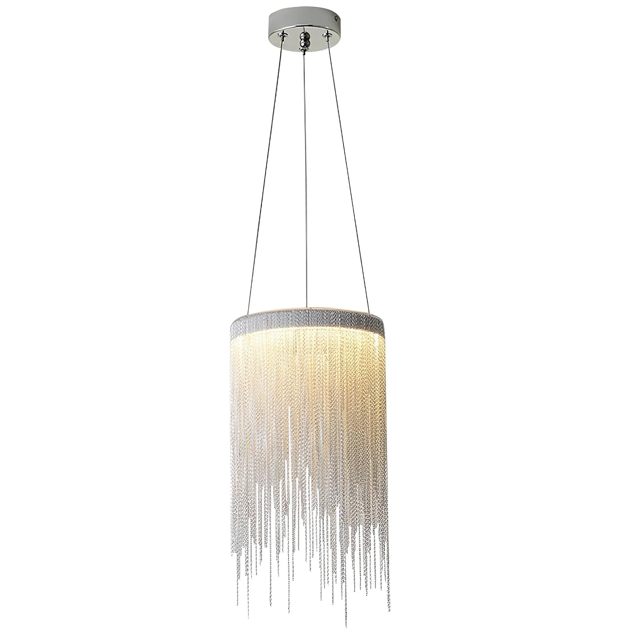 Arsoliel Postmodern Luxury Chain Tassel Pendant Light - Image 7