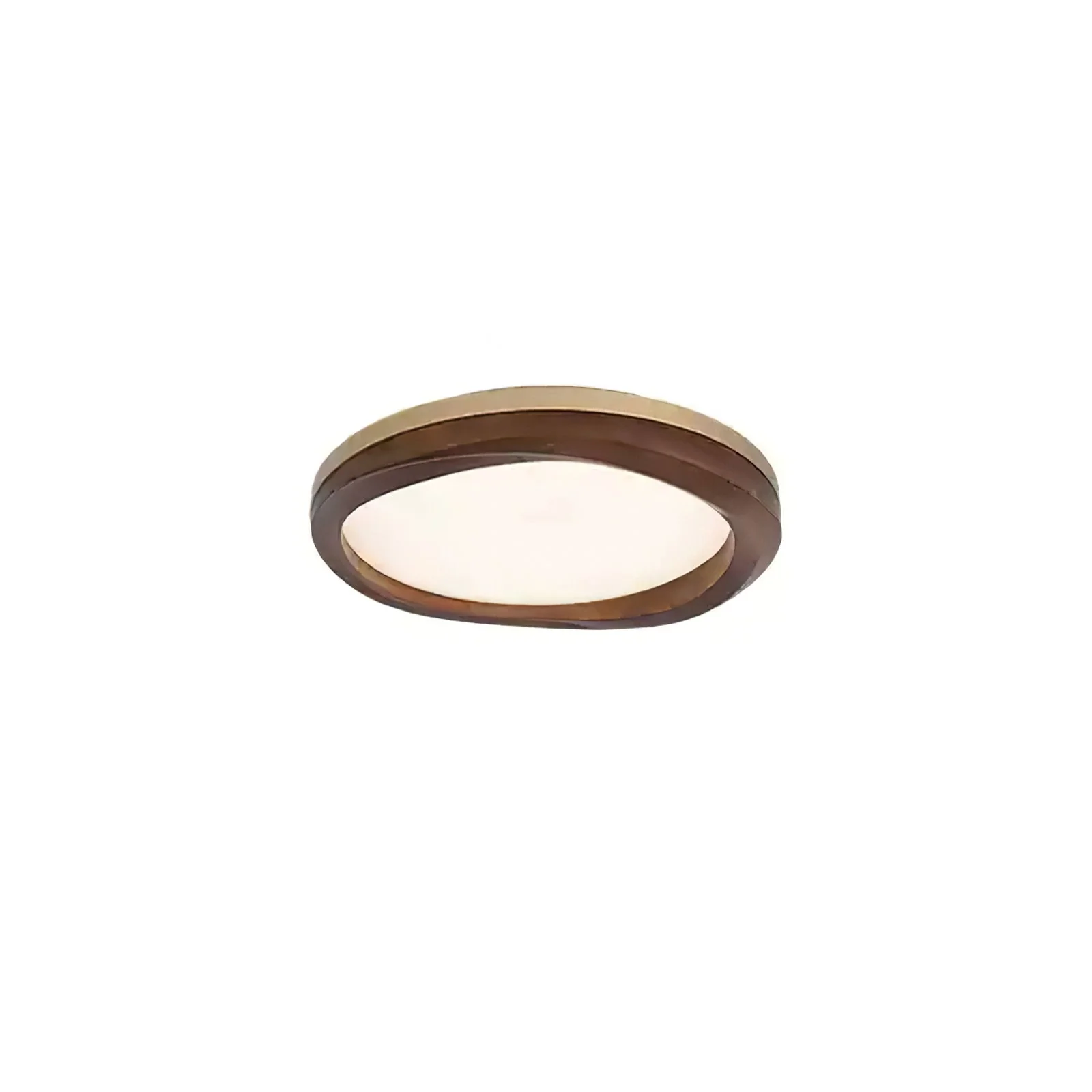 Artalis Walnut Wood Flush Mount - Image 13
