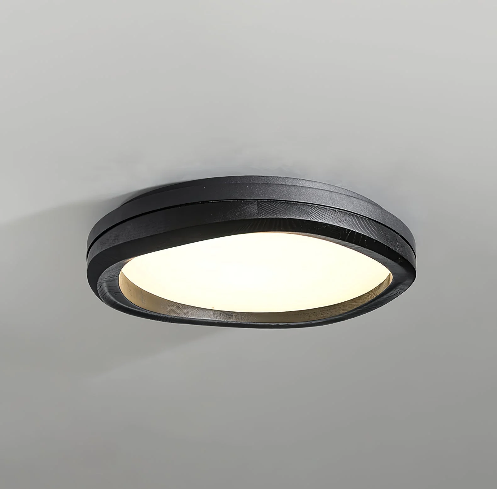 Artalis Walnut Wood Flush Mount - Image 23