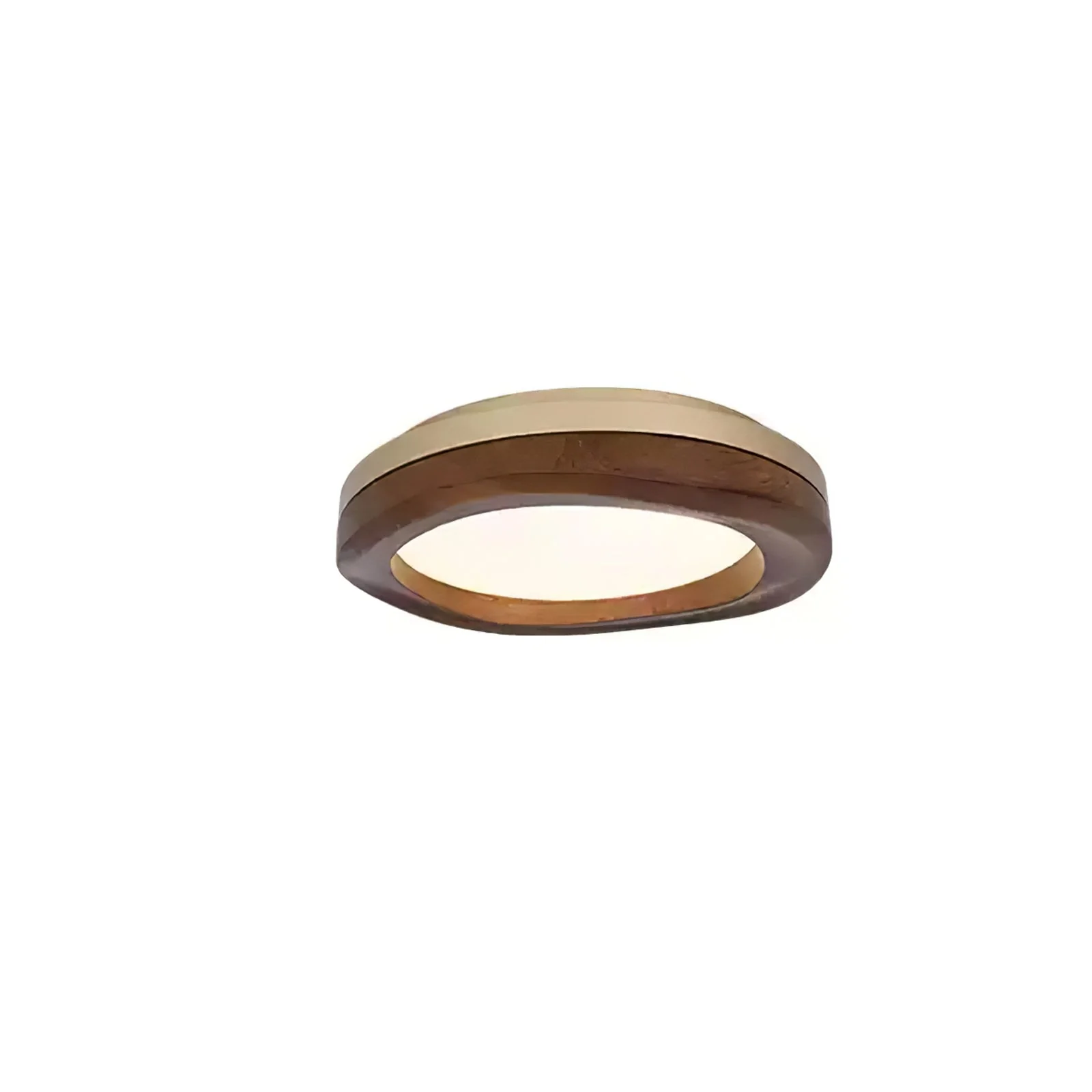 Artalis Walnut Wood Flush Mount - Image 26
