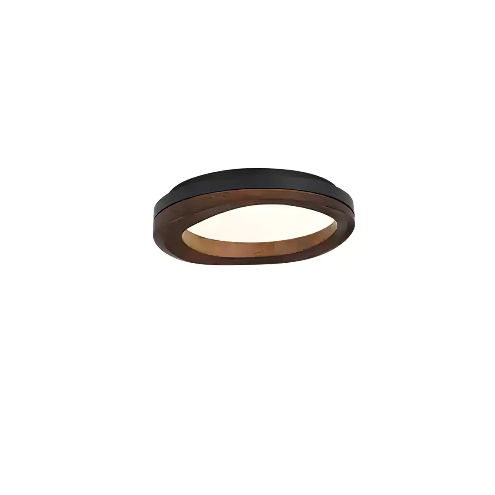 Artalis Walnut Wood Flush Mount - Image 33