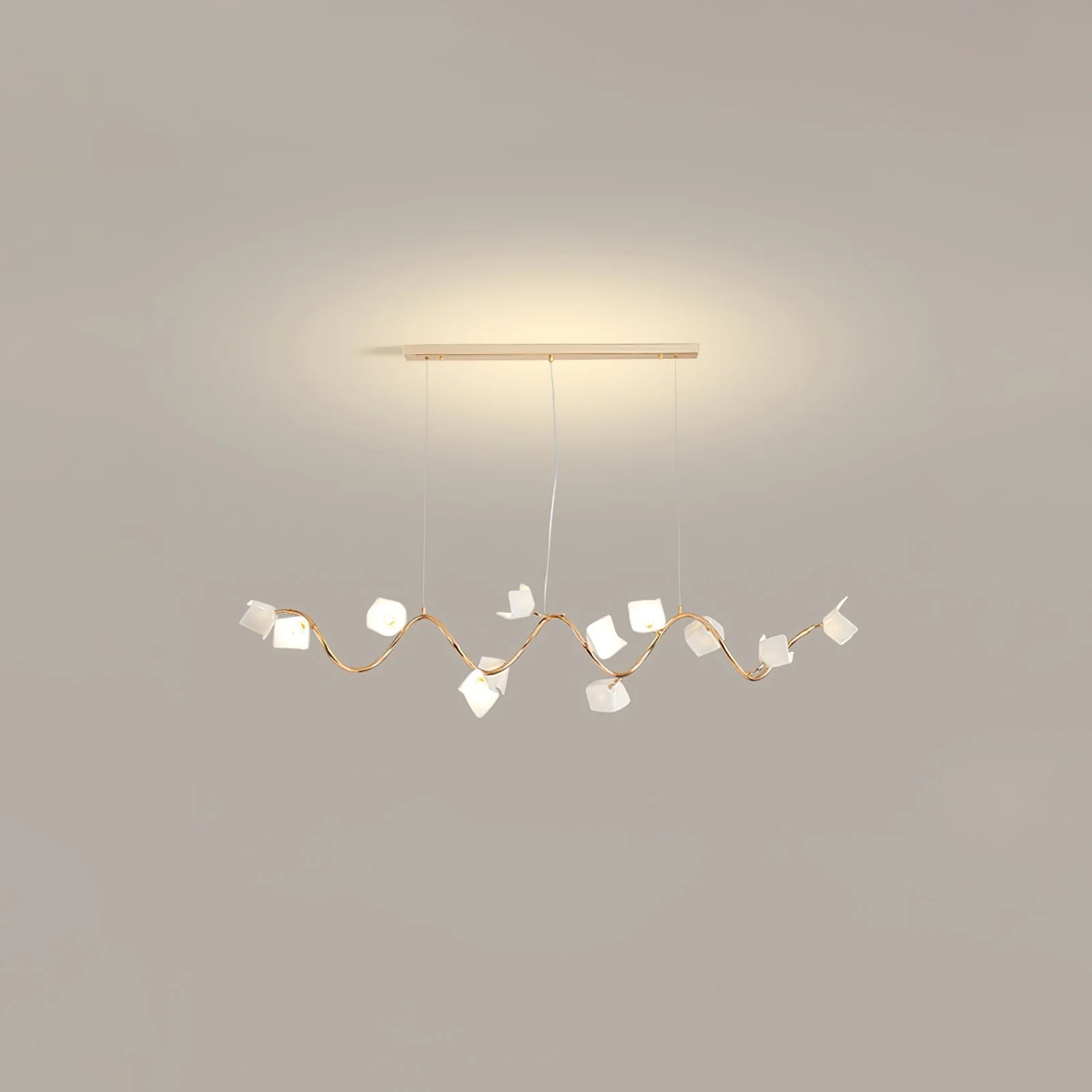 Arthearae Postmodern Luxury Flora Ceramics Chandelier - Image 14