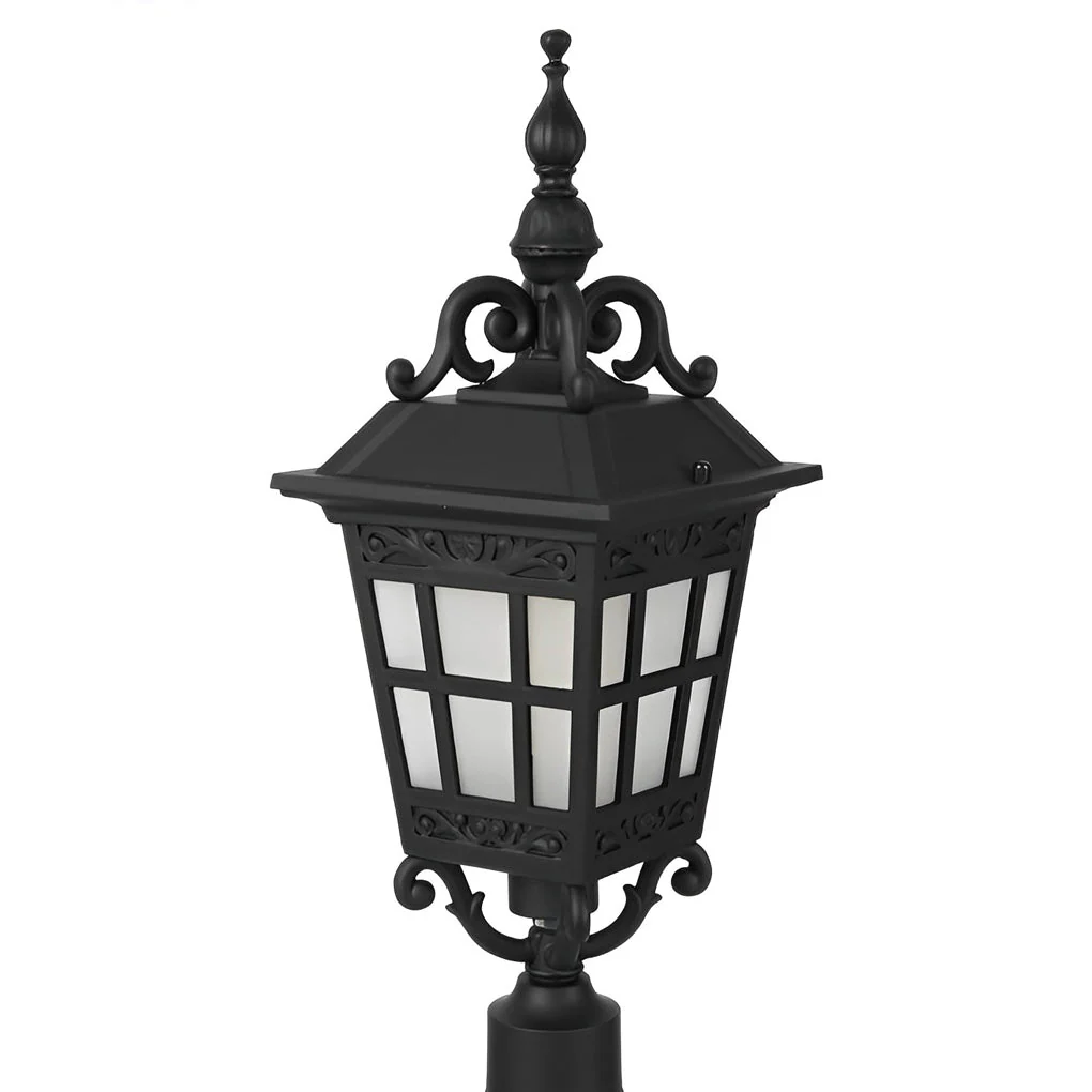 Articula European Style Glass Outdoor Post Lamp - Image 7