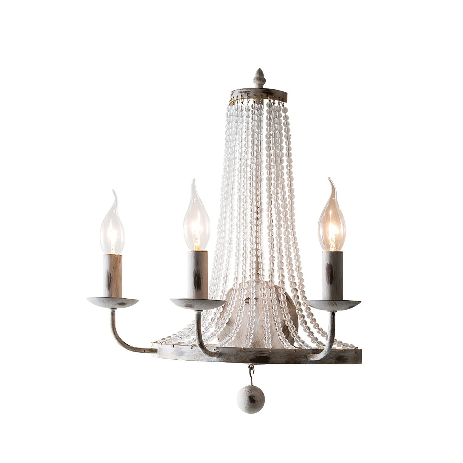 Arvela Vintage Industrial Crystal Wall Lamp - Image 3