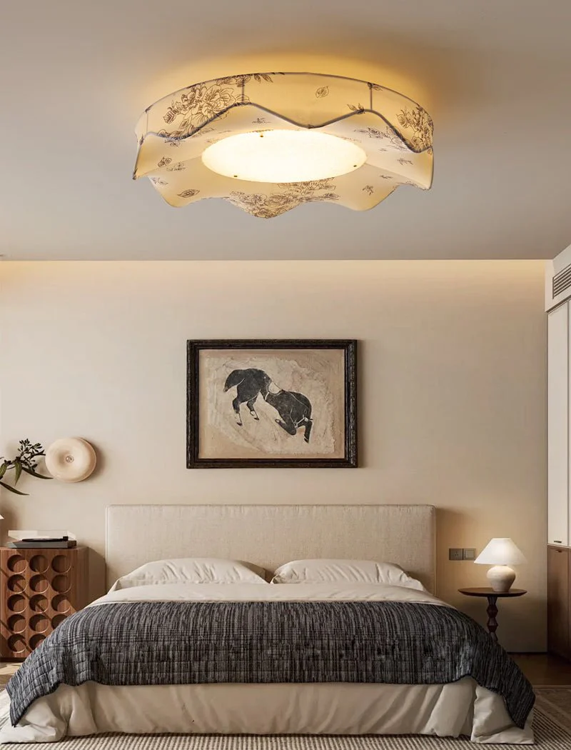 Arvele Premium Nordic Art Fabric Ceiling Light - Image 12