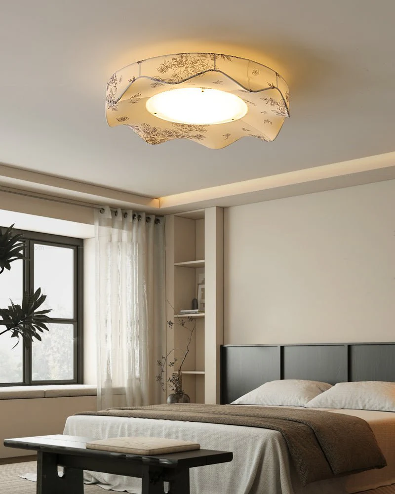 Arvele Premium Nordic Art Fabric Ceiling Light - Image 15