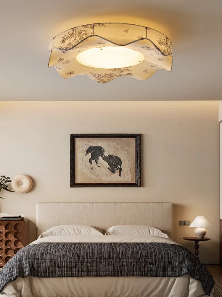 Arvele Premium Nordic Art Fabric Ceiling Light - Image 21