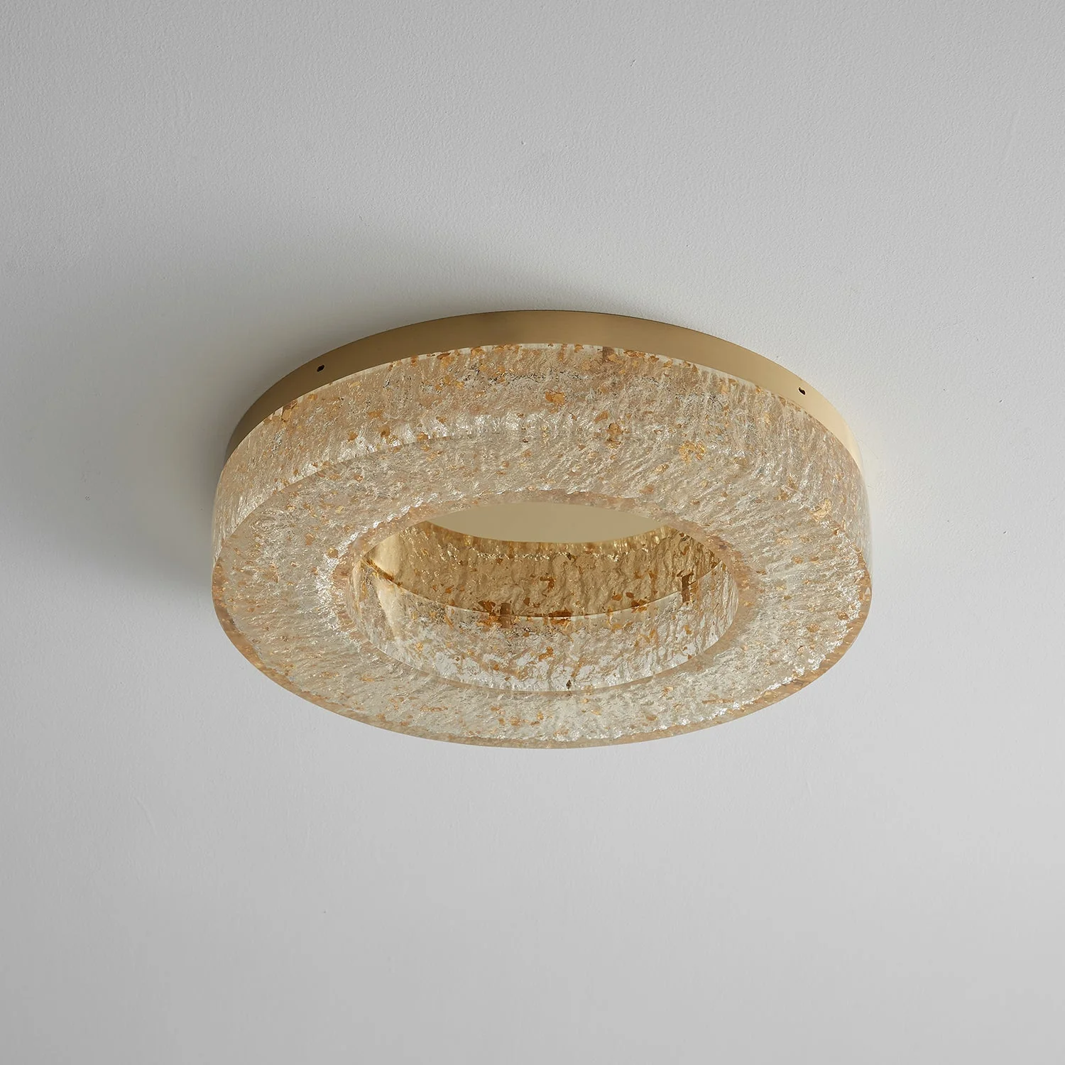 Ashaionis Ice Crack Circle Resin Ceiling Lamp - Image 21