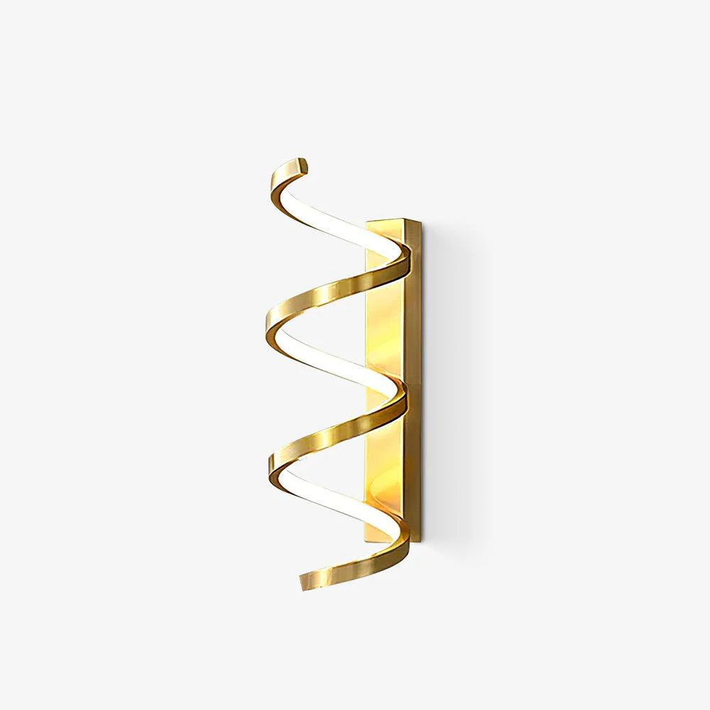 Asilion Nordic Art Spiral Wall Light