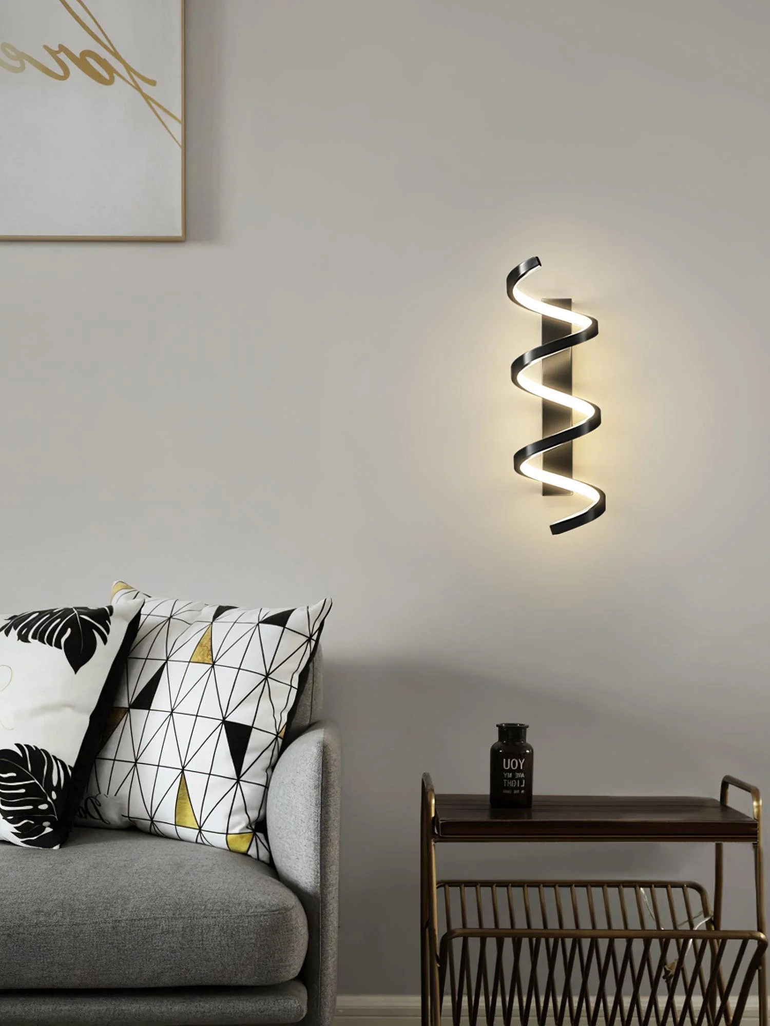 Asilion Nordic Art Spiral Wall Light - Image 17