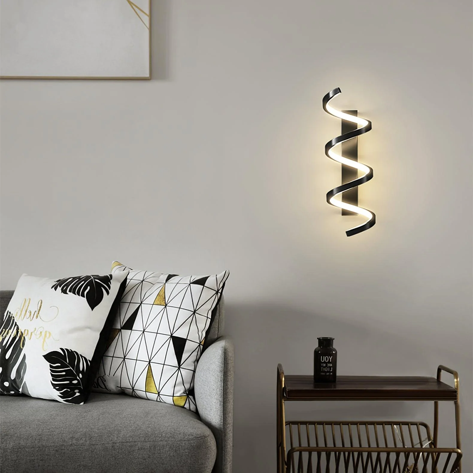 Asilion Nordic Art Spiral Wall Light - Image 3