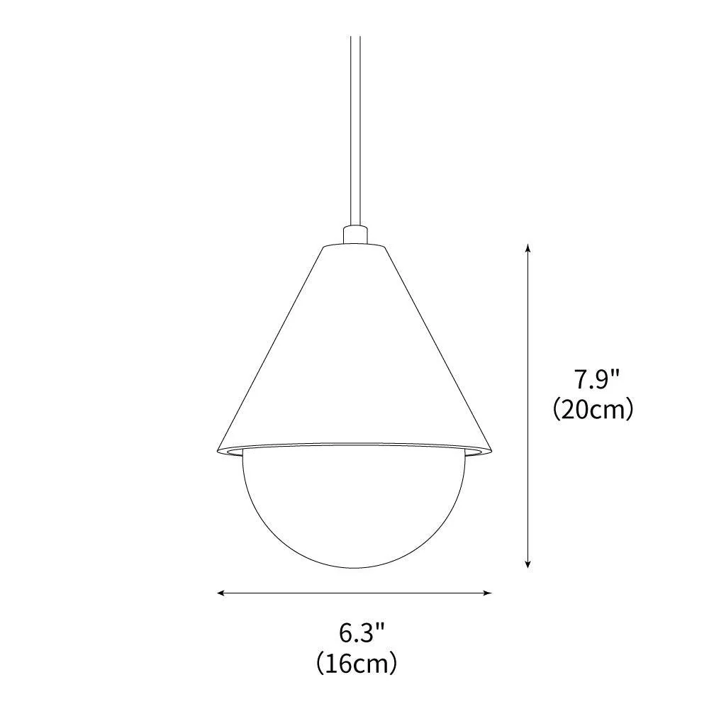 Aslo Minimalist Travertine Pendant Light - Image 3
