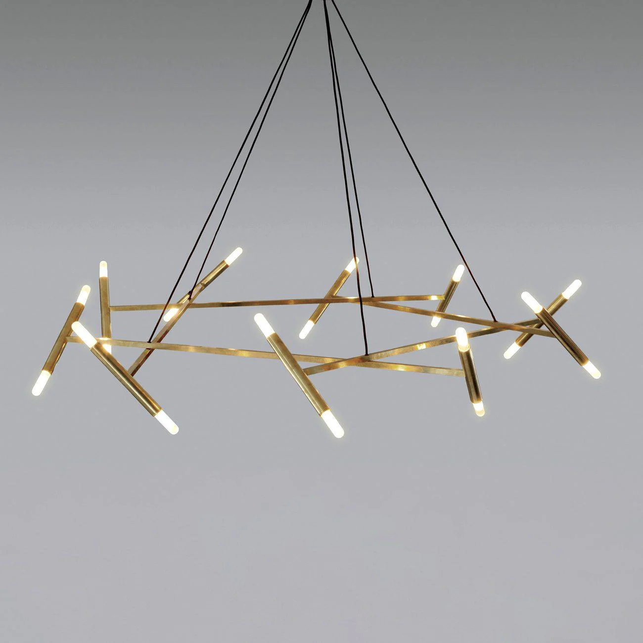 Astra Modern Brass Chandelier - Image 10