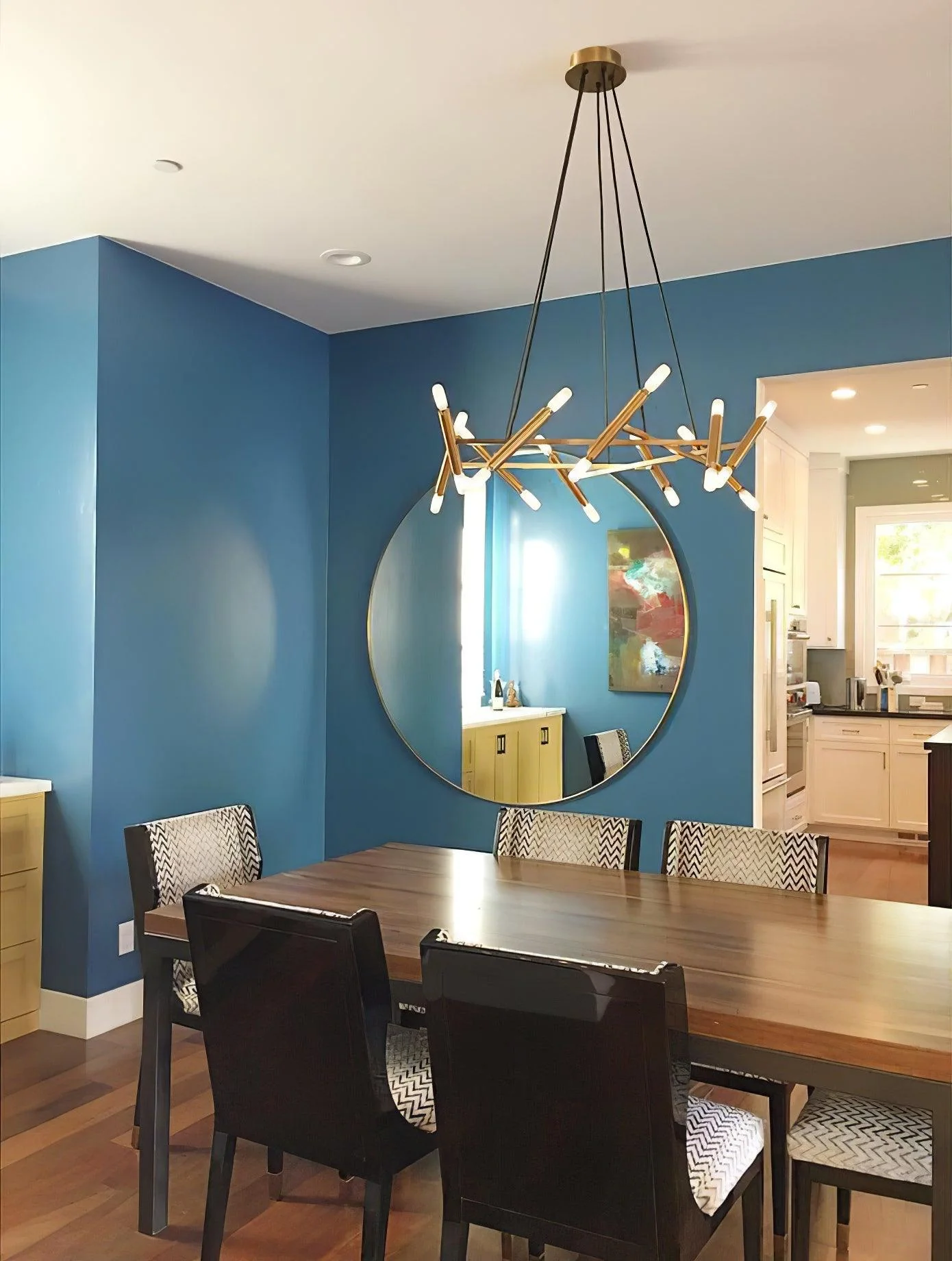 Astra Modern Brass Chandelier - Image 18