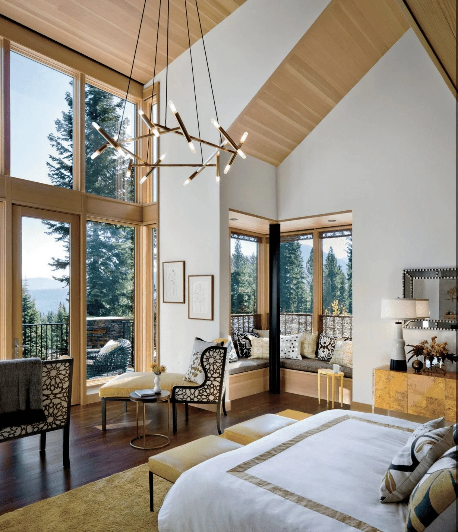 Astra Modern Brass Chandelier - Image 20