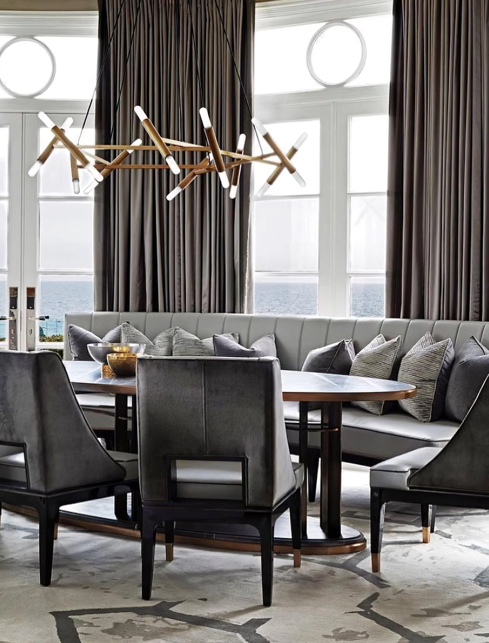 Astra Modern Brass Chandelier - Image 22
