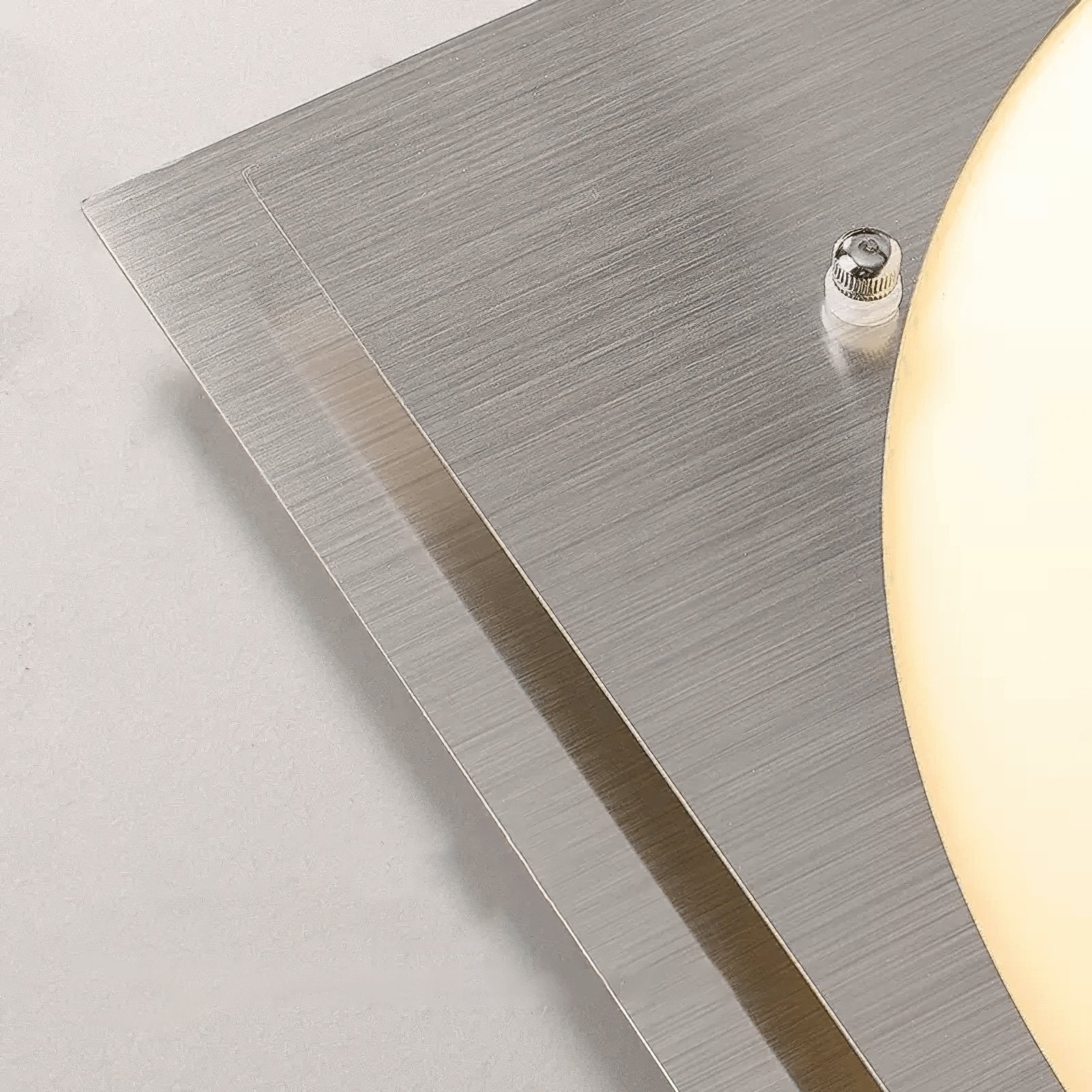 Astrain Glass & steel Ceiling Lamp - Image 8
