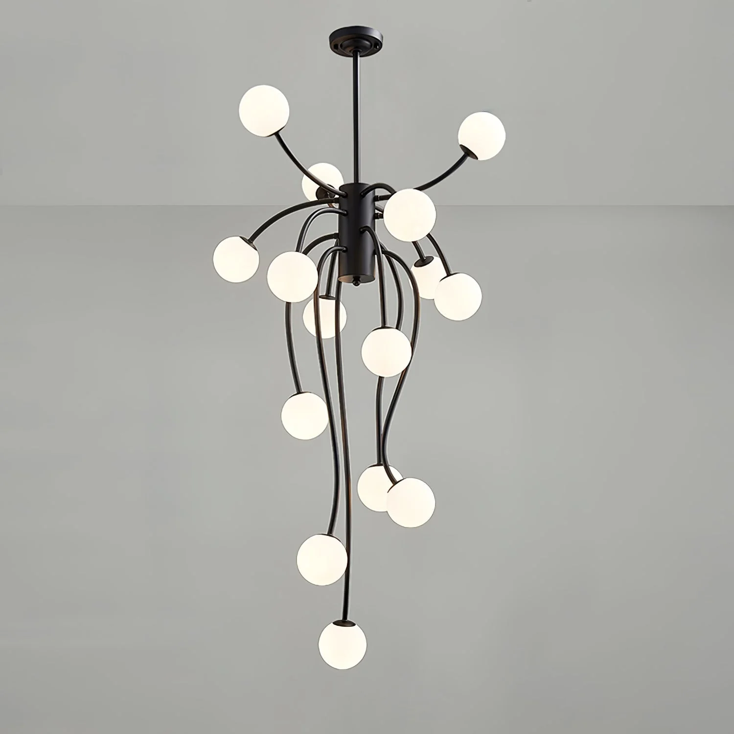 Astralyn Brass Globe Chandelier - Image 7
