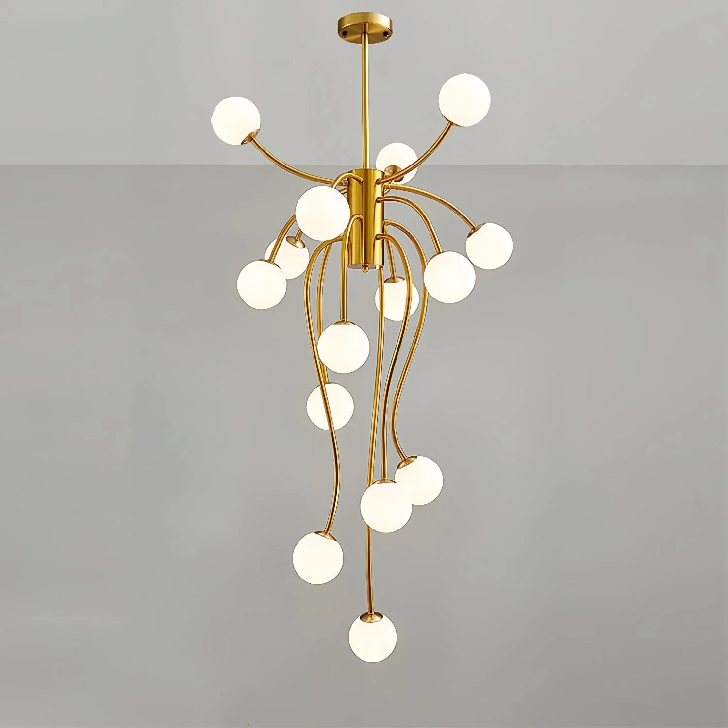 Astralyn Brass Globe Chandelier - Image 8