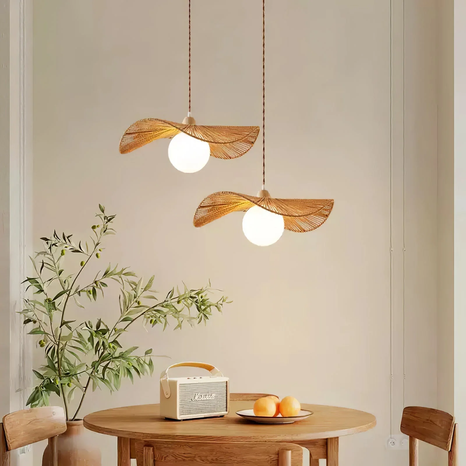 Atale Art Natural Woven Pendant Lamp - Image 2