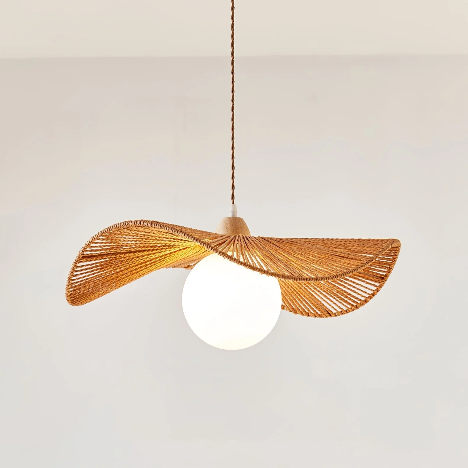 Atale Art Natural Woven Pendant Lamp - Image 4