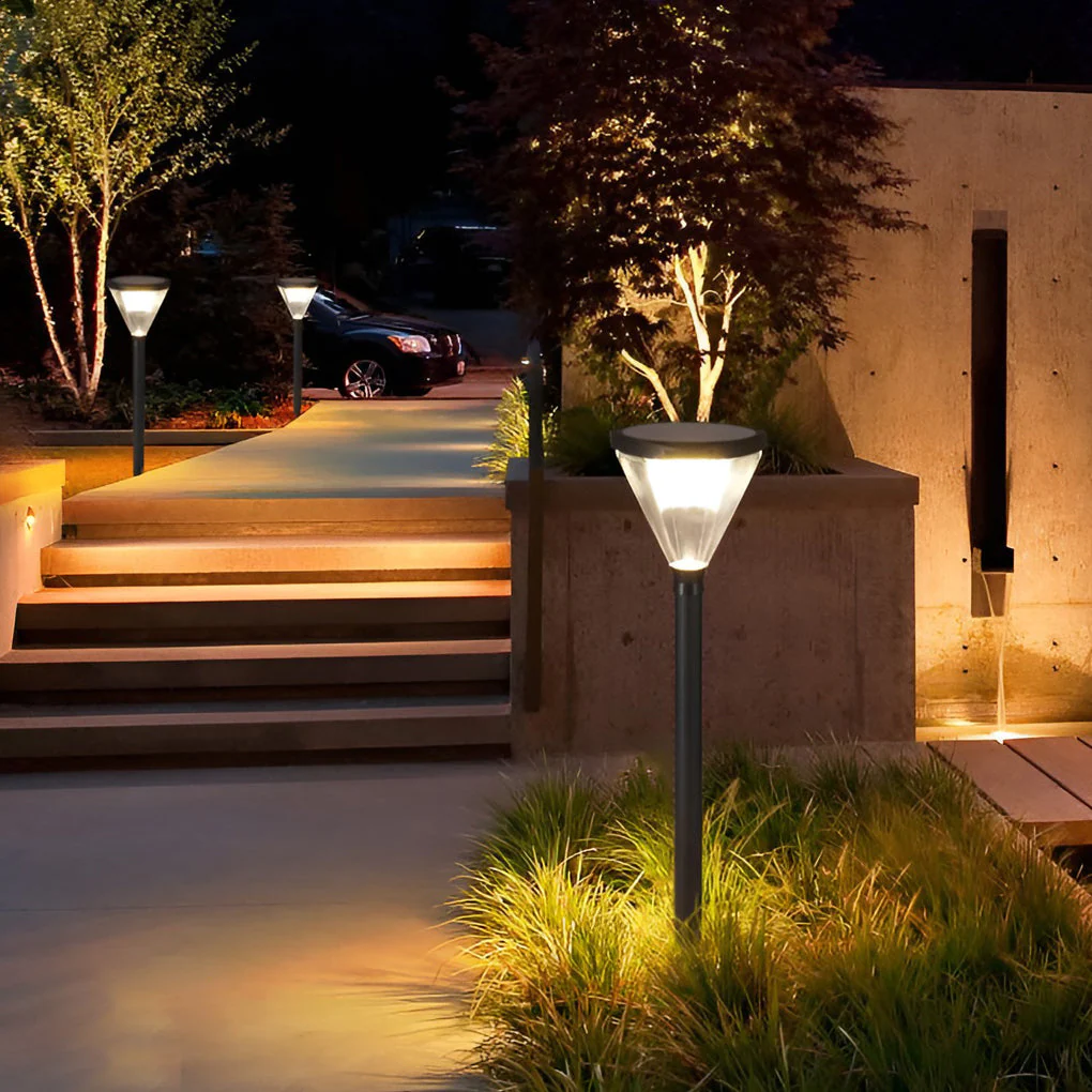 Audrey Eco-Efficient Cone Path Modern Outdoor Light - Image 5