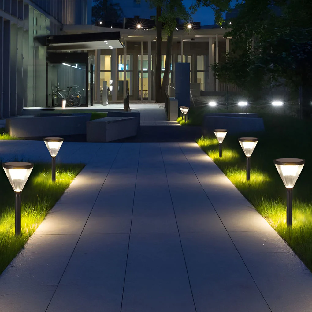 Audrey Eco-Efficient Cone Path Modern Outdoor Light - Image 6