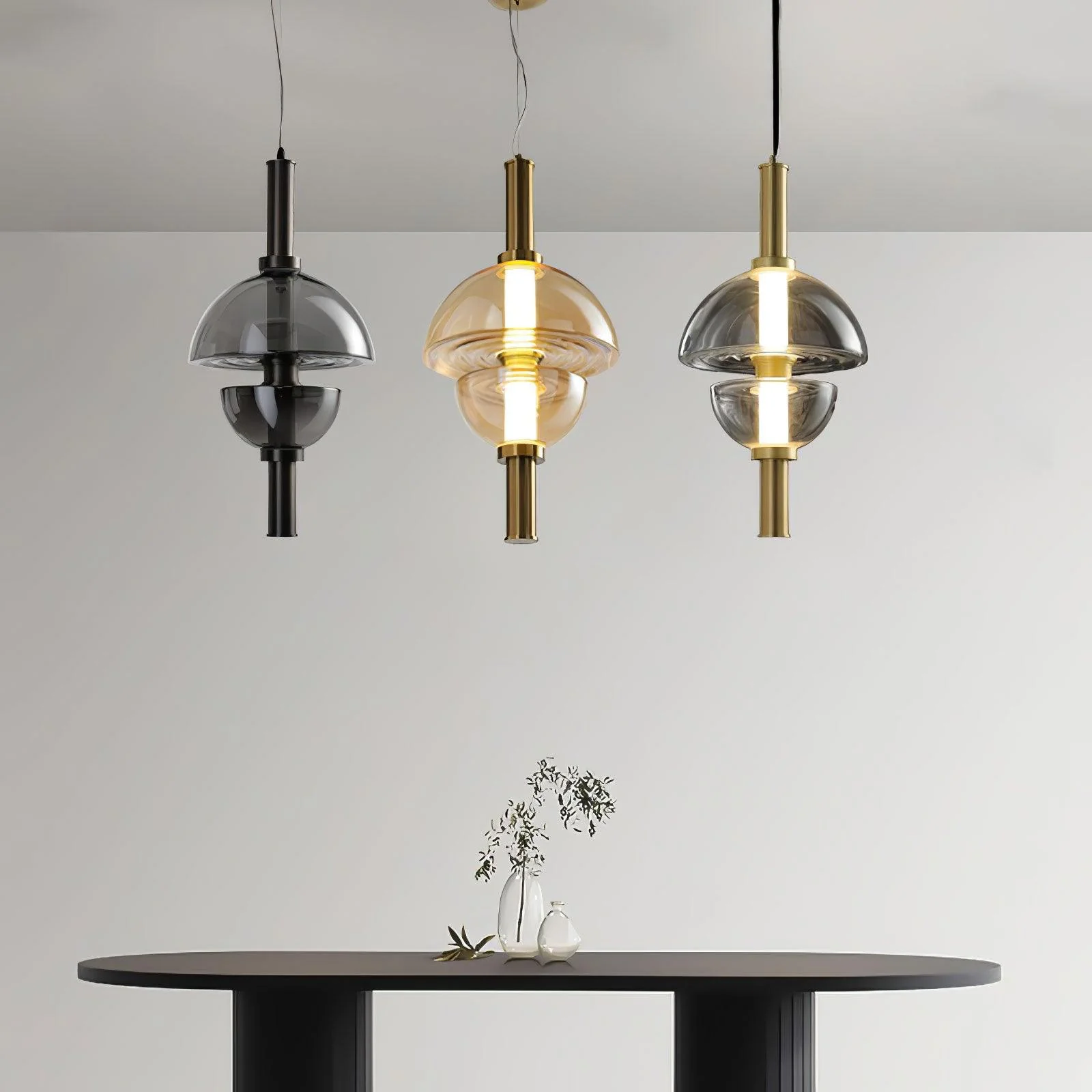 Aura Contemporar Glass Pendant Lamp - Image 16