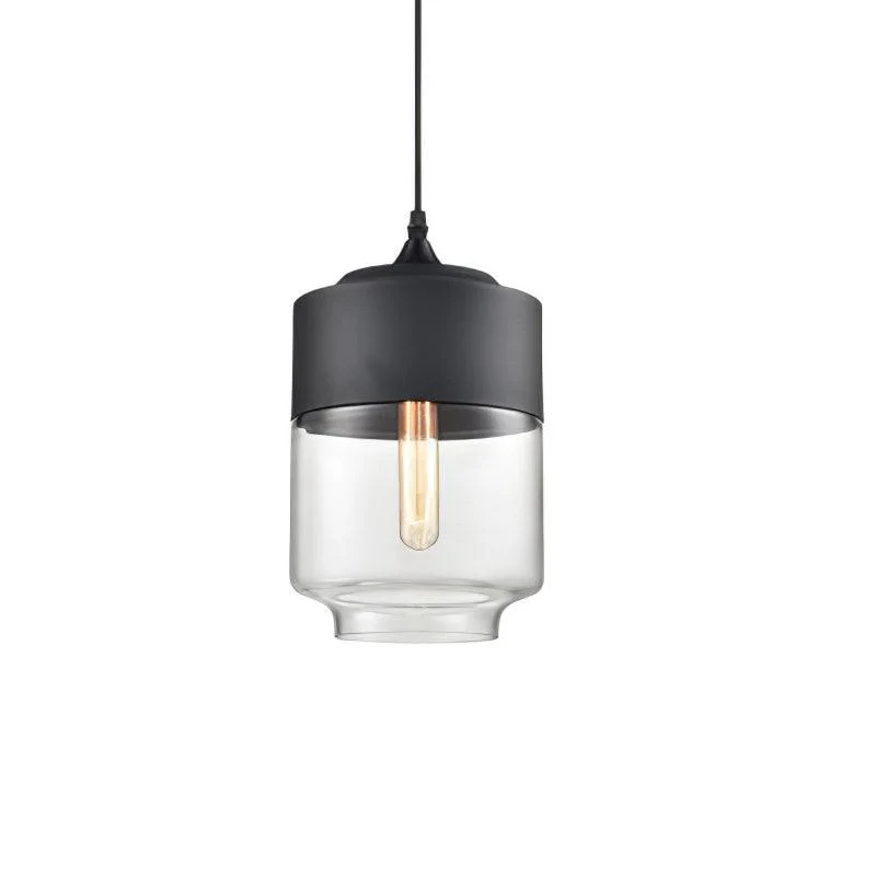 Aura Industrial Glass Pendant Lamp - Image 18