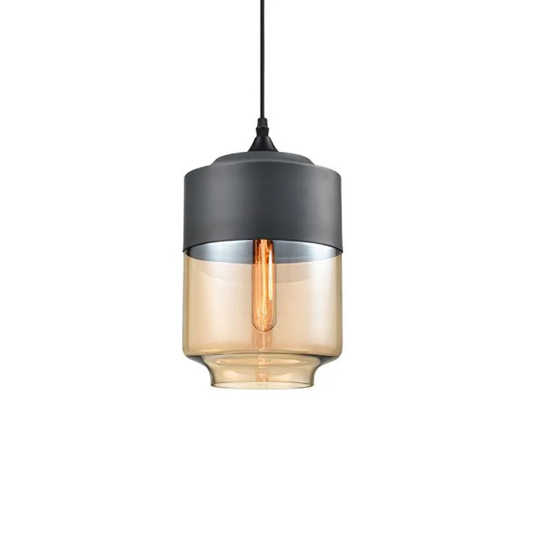 Aura Industrial Glass Pendant Lamp - Image 21