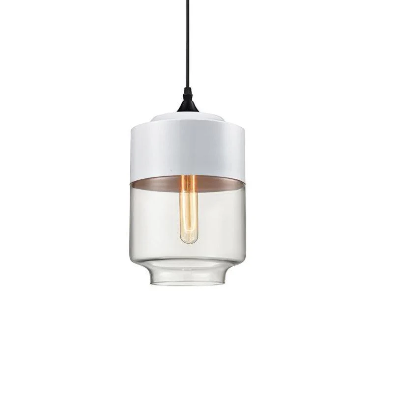 Aura Industrial Glass Pendant Lamp - Image 25