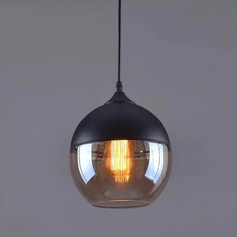 Aura Industrial Glass Pendant Lamp - Image 3