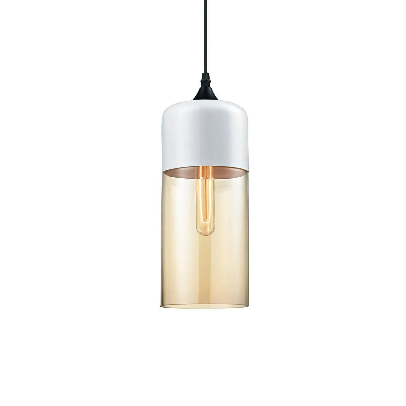 Aura Industrial Glass Pendant Lamp - Image 31