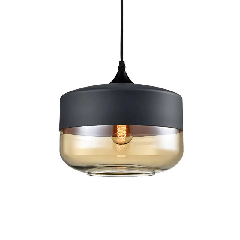 Aura Industrial Glass Pendant Lamp - Image 51