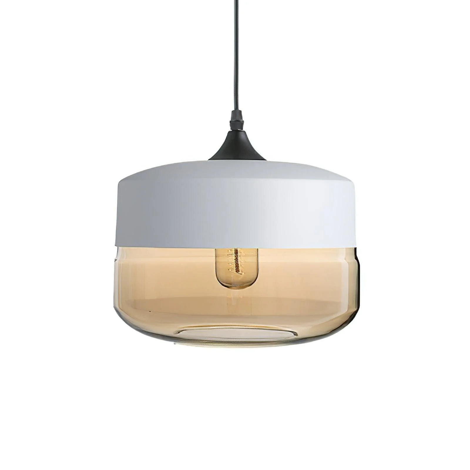 Aura Industrial Glass Pendant Lamp - Image 53