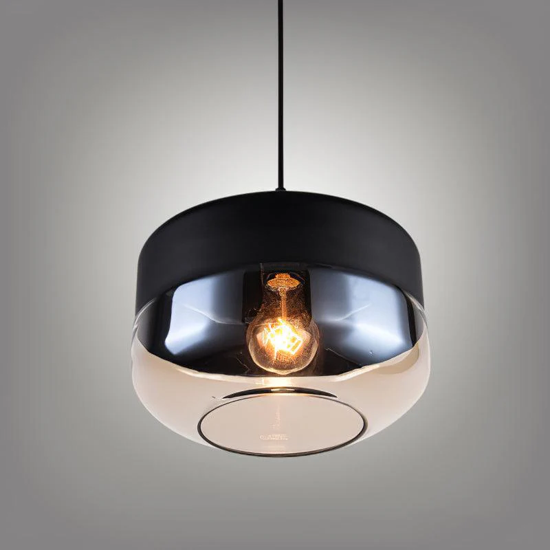 Aura Industrial Glass Pendant Lamp - Image 58