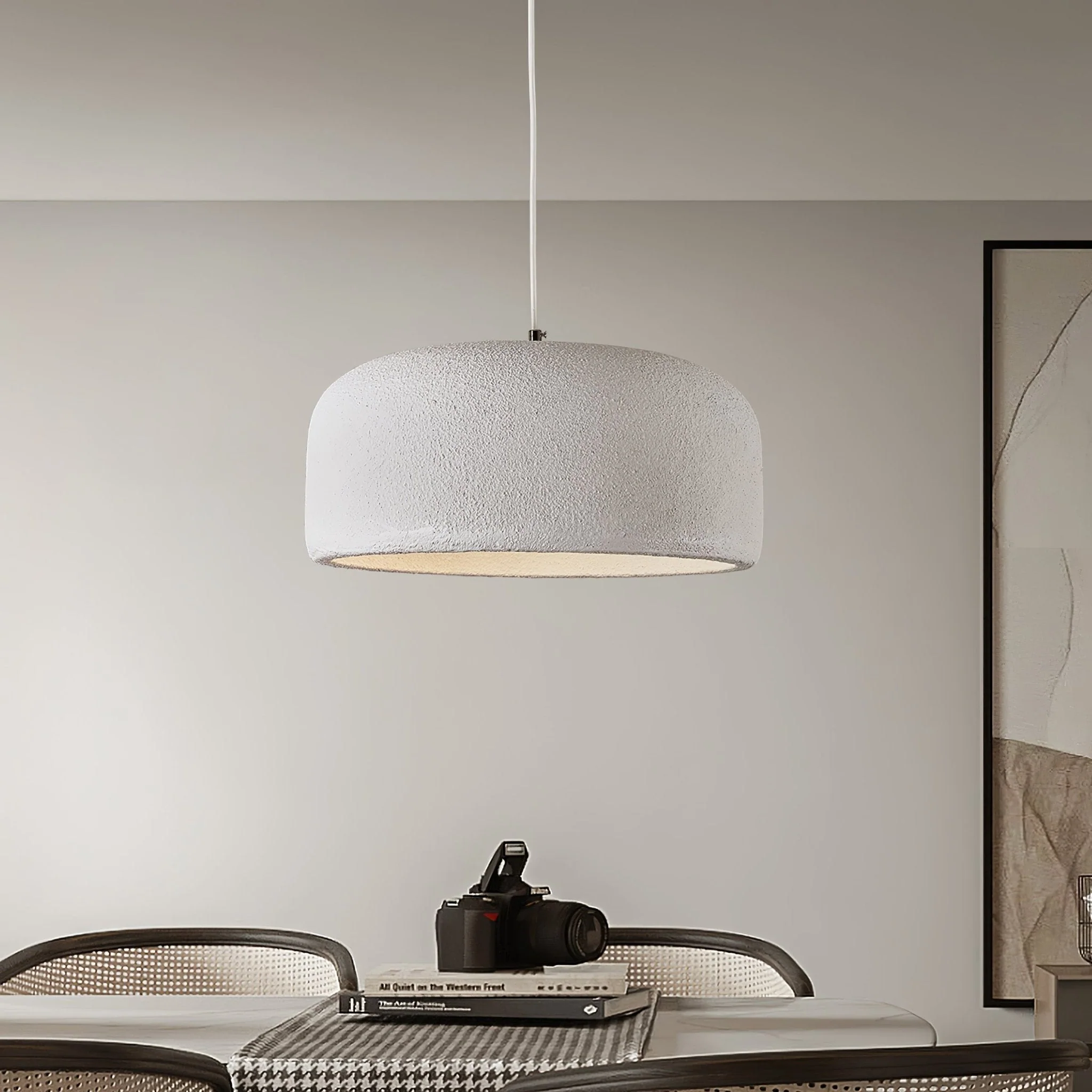Auralis Resin Scandinavian Pendant Lamp - Image 16