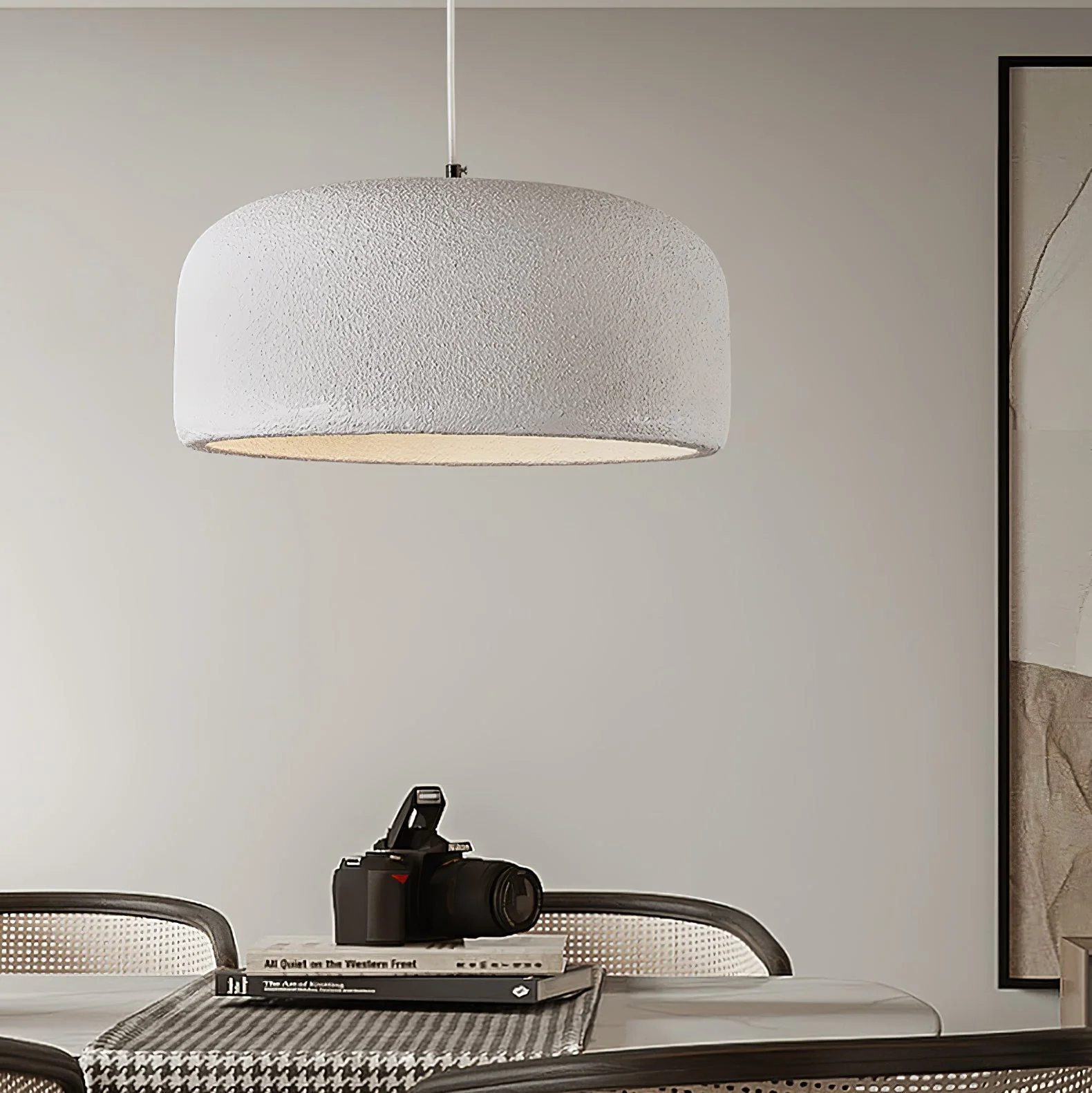 Auralis Resin Scandinavian Pendant Lamp - Image 27
