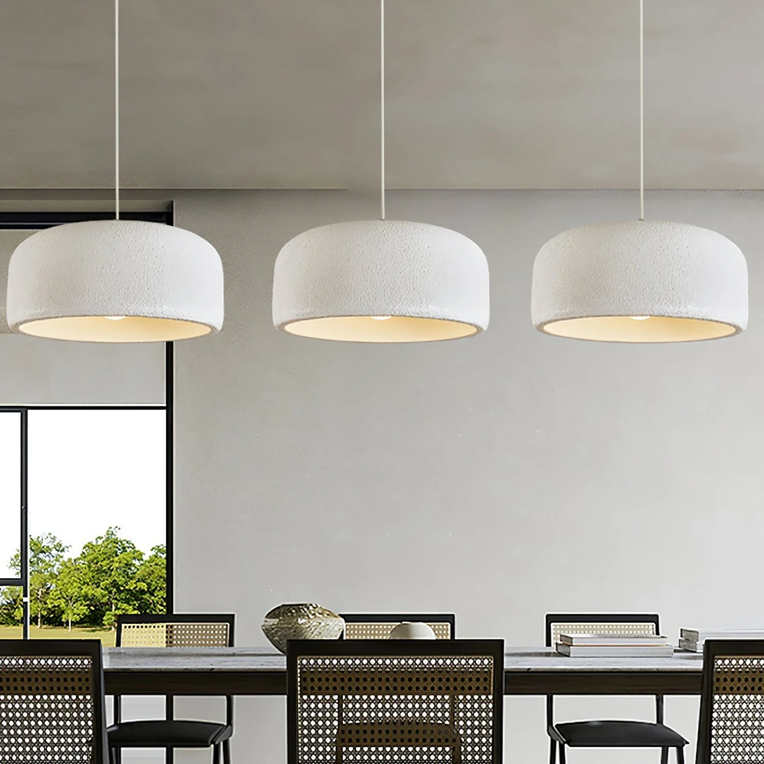 Auralis Resin Scandinavian Pendant Lamp - Image 35