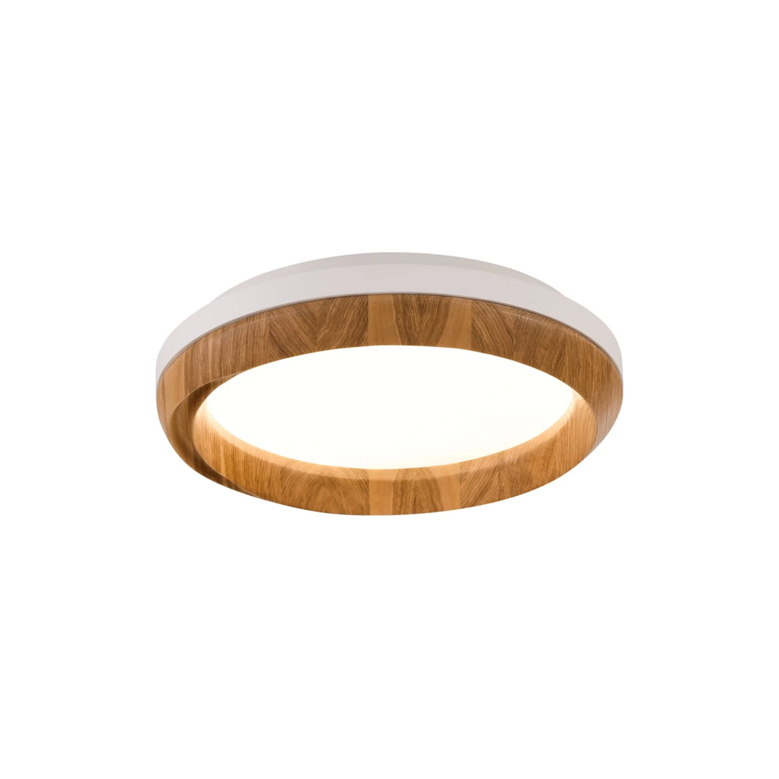 Aurdoreth Modern Minimalist Ripple Wood Ceiling Light - Image 15