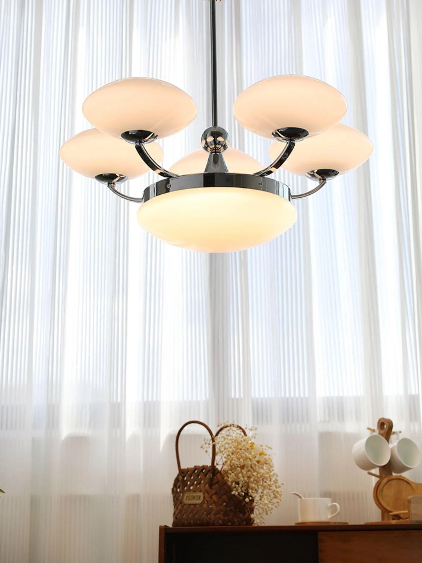 Aurelia Classic Glass Chandelier - Image 2